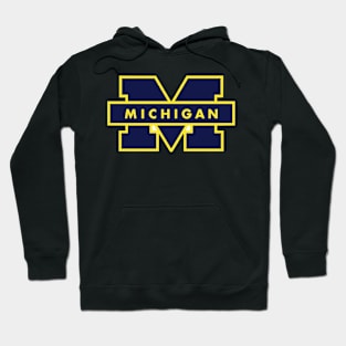 Michigan Sticker Hoodie